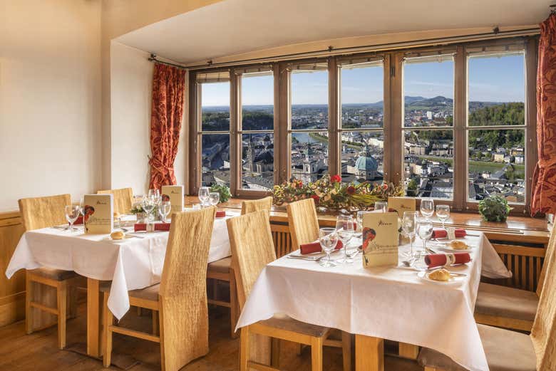 Cena y concierto de Mozart en la fortaleza Hohensalzburg