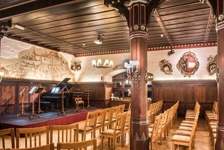 Cena y concierto de Mozart en la fortaleza Hohensalzburg