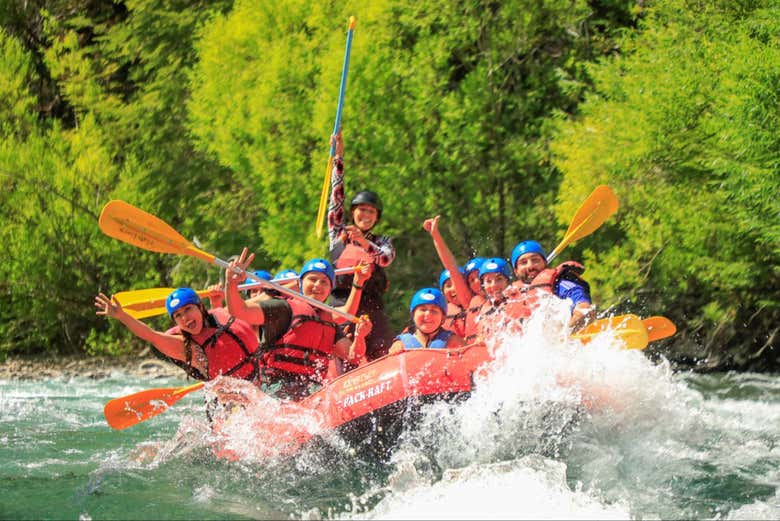 Rafting en el río Villegas