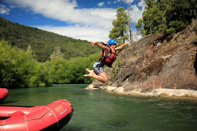Rafting en el río Villegas
