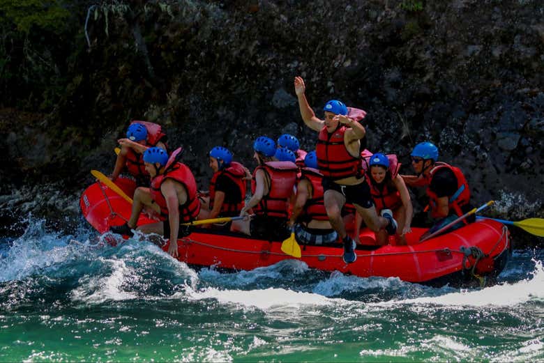 Rafting en el río Villegas