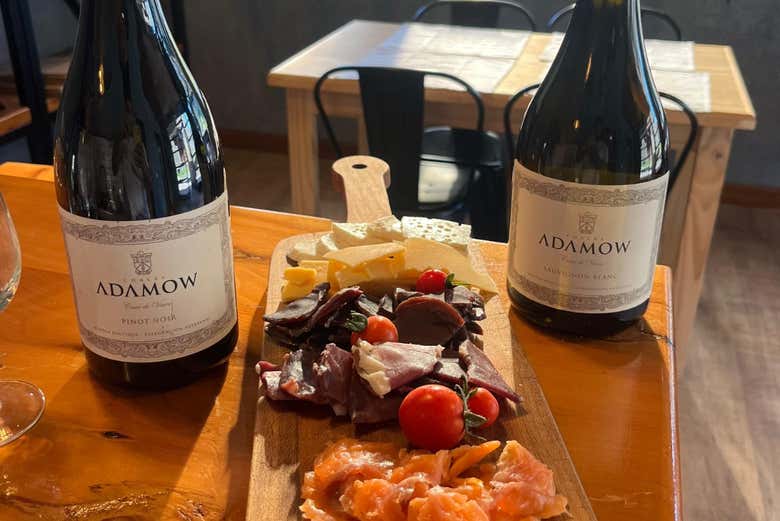 Visita a la bodega Adamow