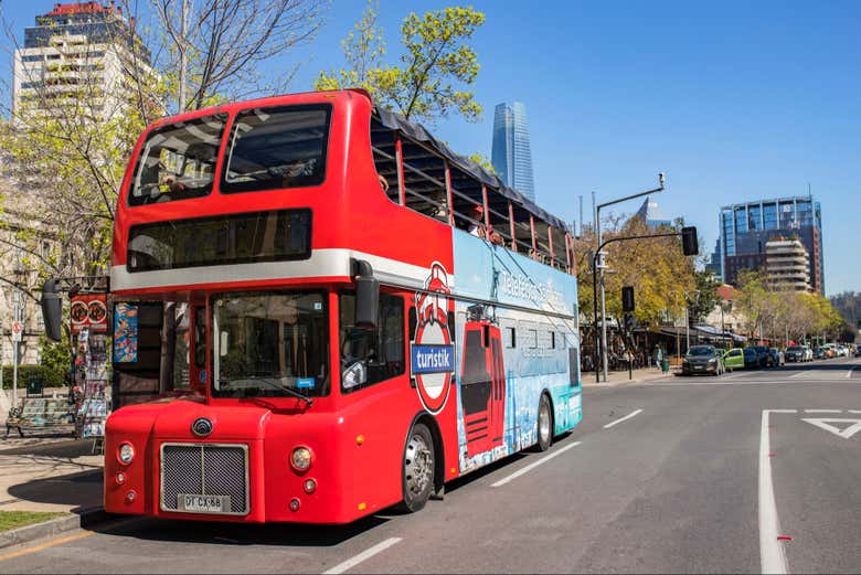 Autobús turístico de Santiago de Chile
