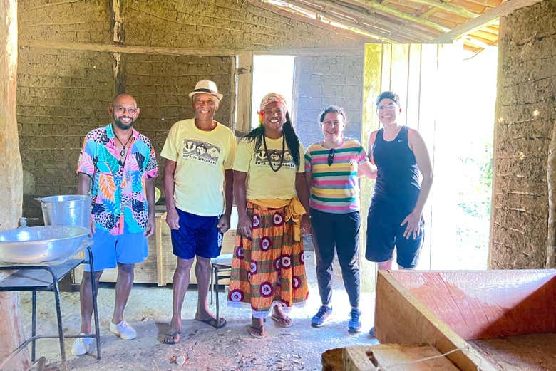 Excursión a la comunidad afrobrasileña Quilombo Kaonge