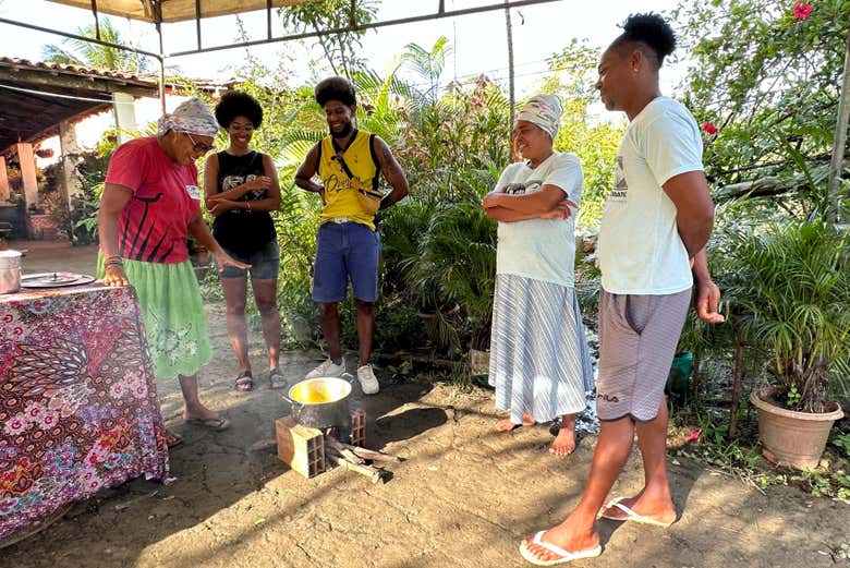 Excursión a la comunidad afrobrasileña Quilombo Kaonge