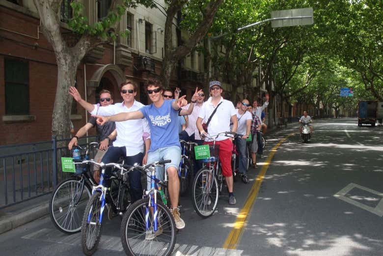 Tour en bicicleta por Shanghái