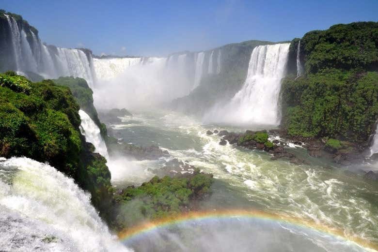Entrada al lado brasileño de las Cataratas de Iguazú