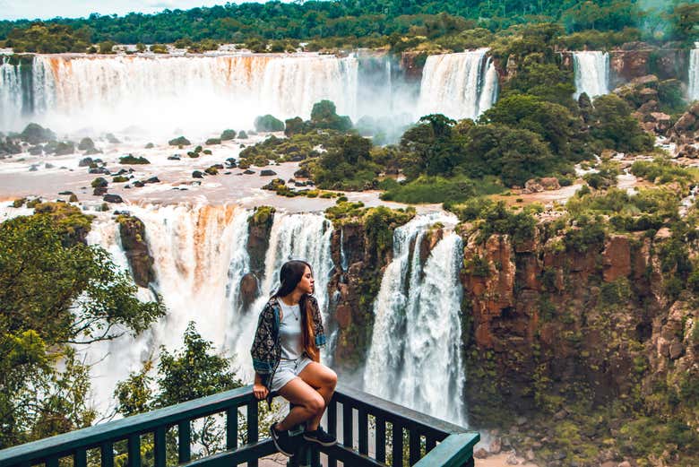 Entrada al lado brasileño de las Cataratas de Iguazú