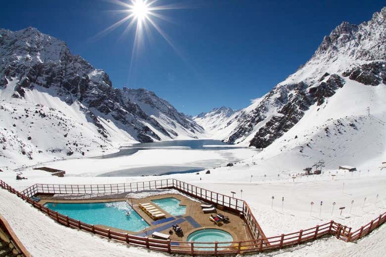 Estación de esquí El Portillo, Laguna del Inca y Viña San Esteban