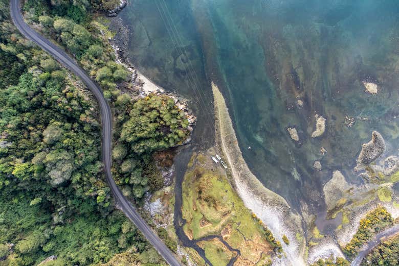 Excursión al estuario de Reloncaví y el lago Tagua Tagua