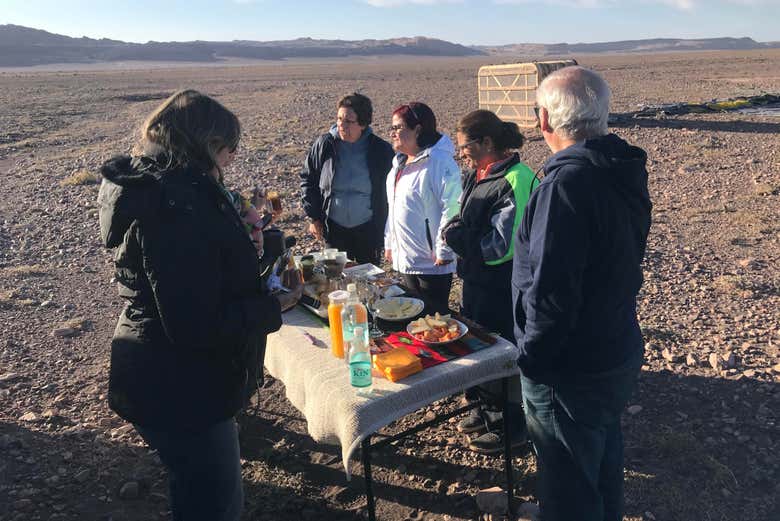 Paseo en globo por San Pedro de Atacama