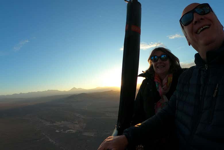 Paseo en globo por San Pedro de Atacama