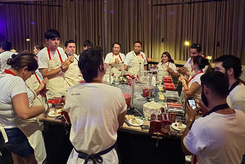 Taller de pasta con cena en el restaurante Amor y Pastas