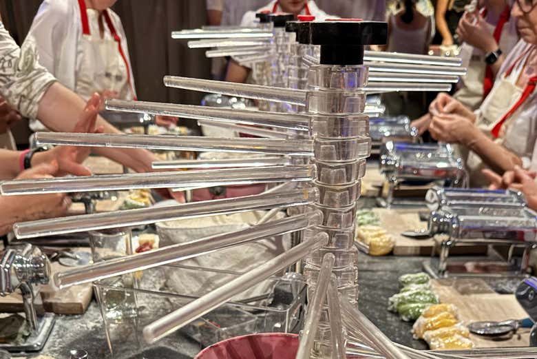 Taller de pasta con cena en el restaurante Amor y Pastas