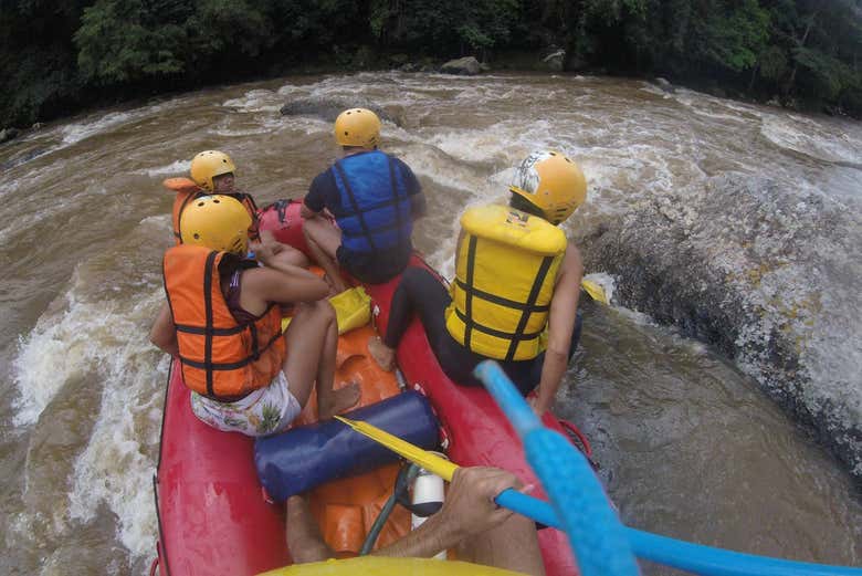 Rafting en el río Macaé
