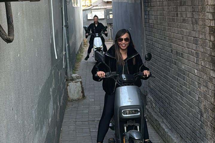 Tour en scooter o en bicicleta eléctrica por Pekín