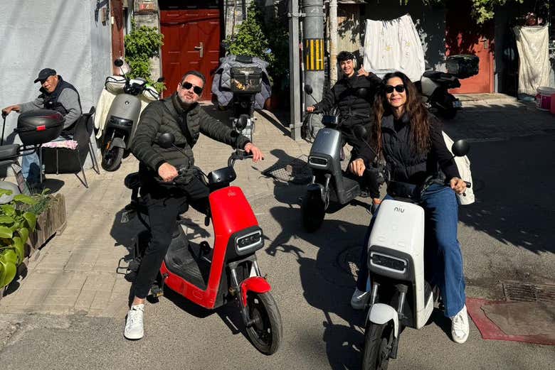 Tour en scooter o en bicicleta eléctrica por Pekín