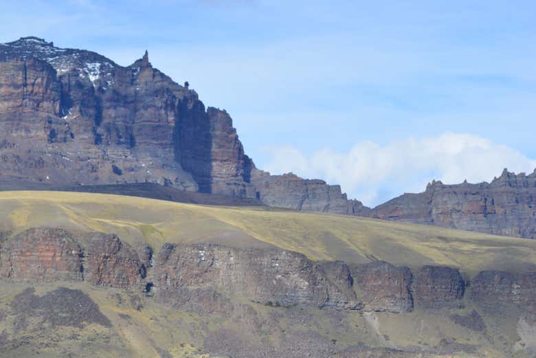 Trekking por la Sierra Baguales