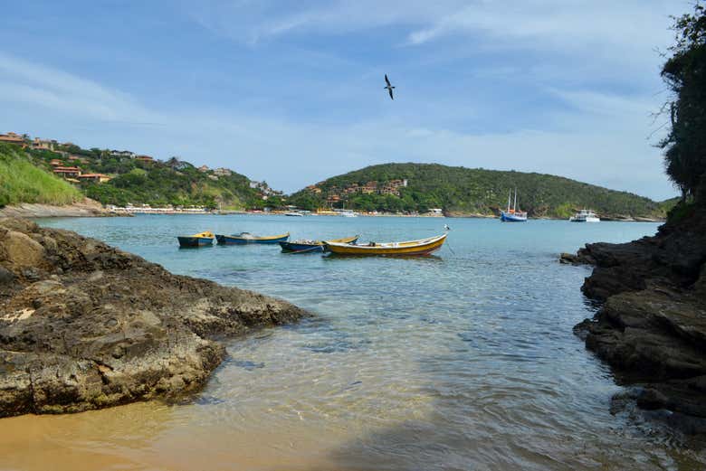 Tour por Búzios + Paseo en catamarán