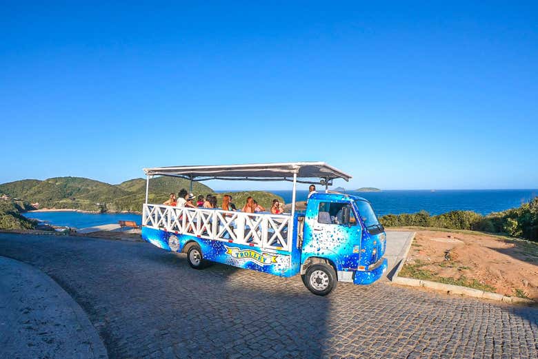 Tour por Búzios + Paseo en catamarán