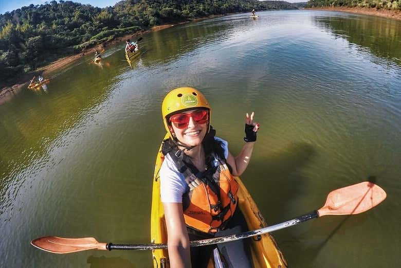Kayak o paddle surf en el río Iguazú + Senderismo