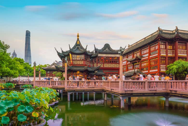 Entrada al Jardín Yuyuan