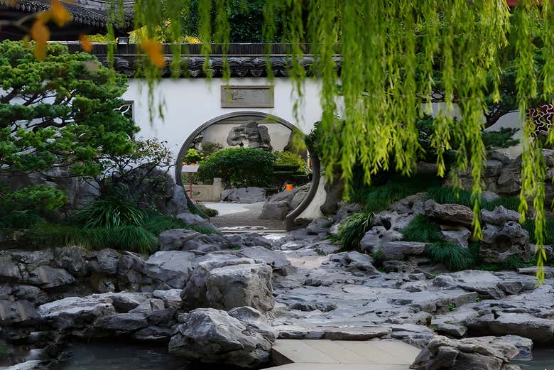 Entrada al Jardín Yuyuan