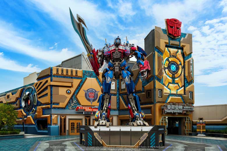 Entrada a Universal Studios Beijing
