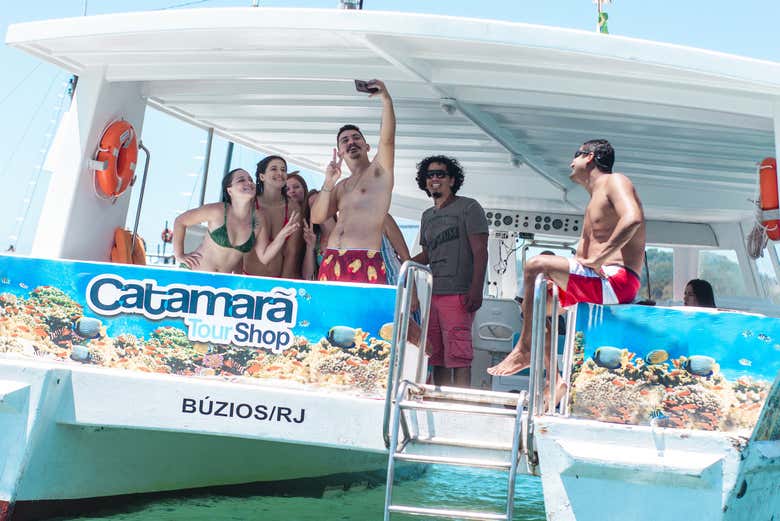 Paseo en catamarán por Búzios