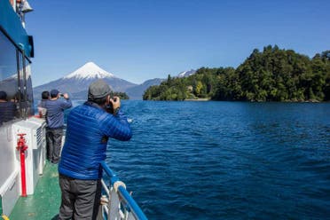 Cruce andino por los lagos de la cordillera de los Andes