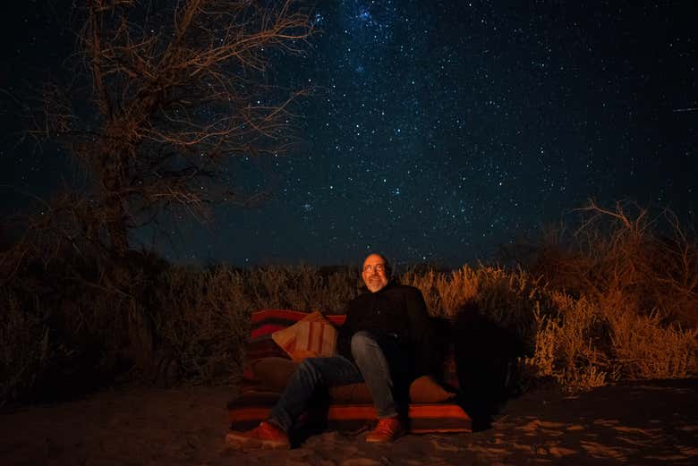 Observación de estrellas en el desierto de Atacama