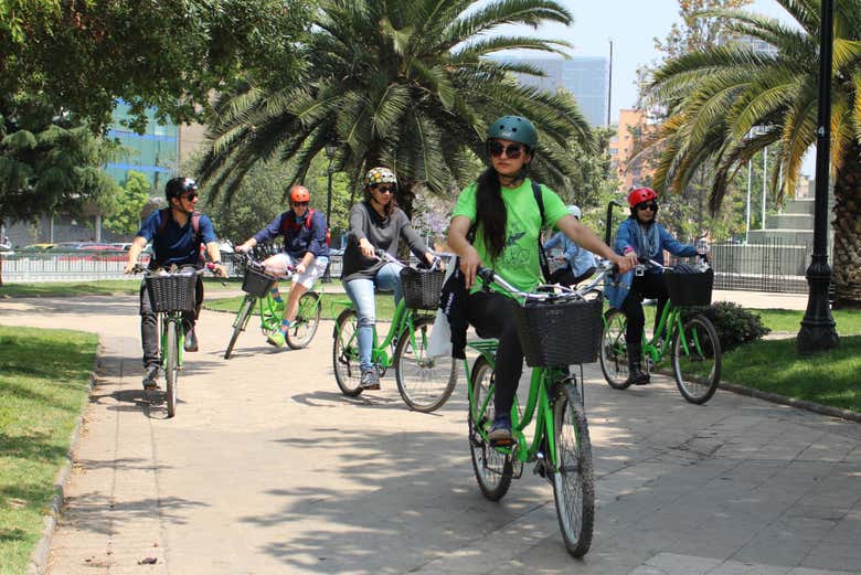 Tour en bicicleta por Santiago