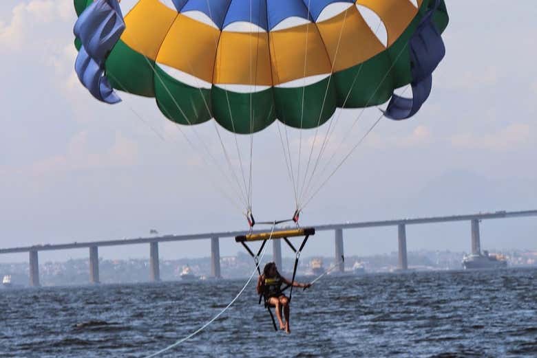 Parasailing en Río de Janeiro