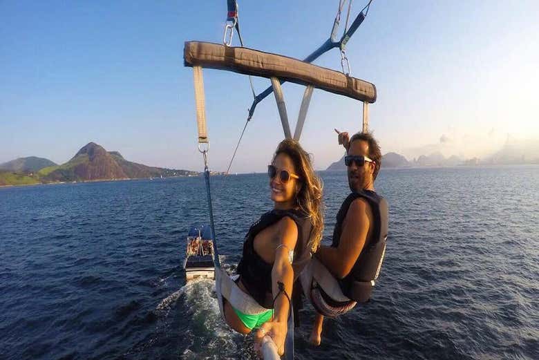 Parasailing en Río de Janeiro