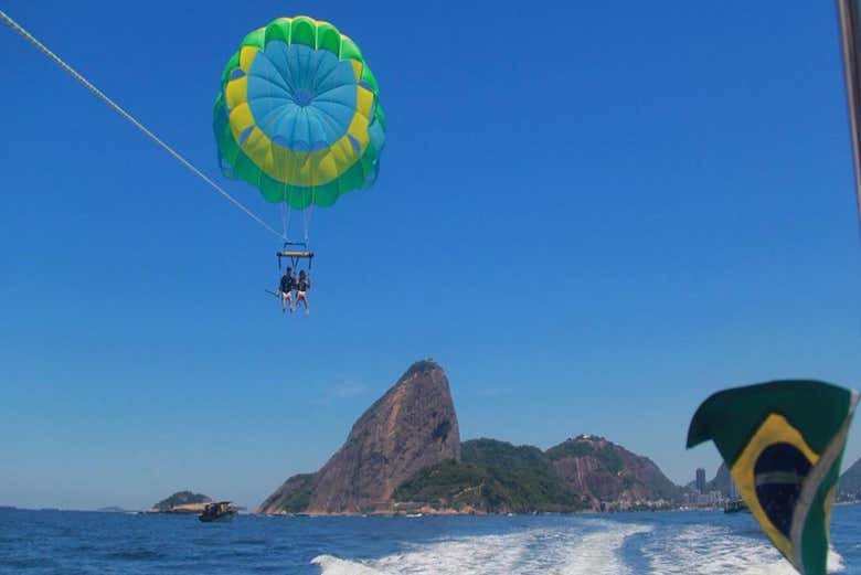 Parasailing en Río de Janeiro