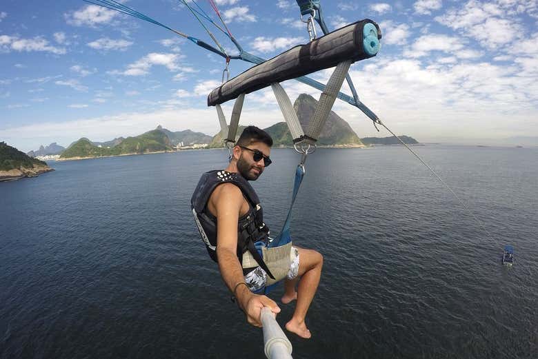 Parasailing en Río de Janeiro