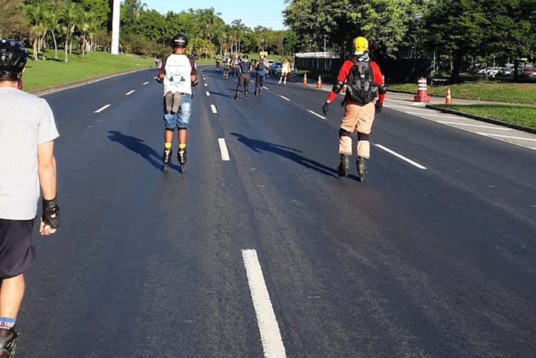 Tour en patines por el Boulevard Olímpico