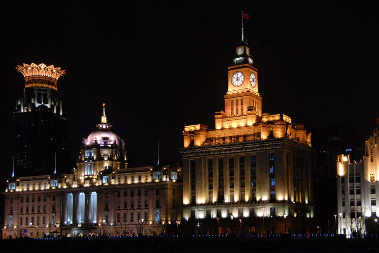 Tour nocturno por el Bund