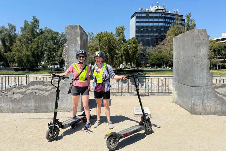 Tour en patinete eléctrico por el Cerro San Cristóbal