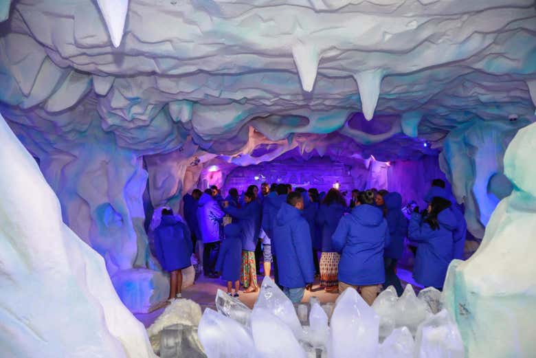 Entrada al Dreams Ice Bar