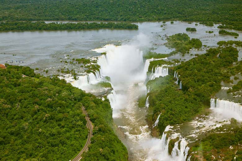 Paseo en helicóptero por las Cataratas de Iguazú