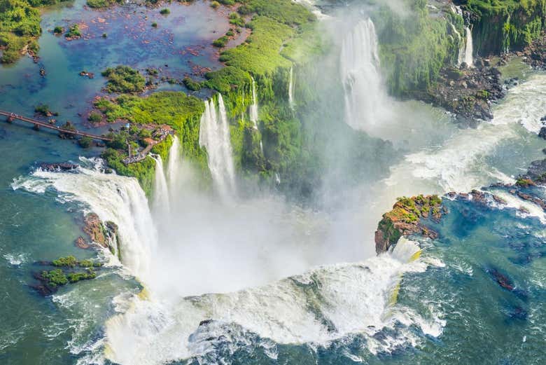Paseo en helicóptero por las Cataratas de Iguazú