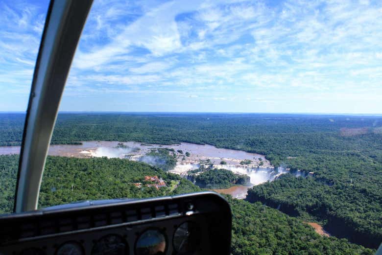 Paseo en helicóptero por las Cataratas de Iguazú