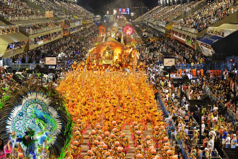 Desfile del carnaval de Río de Janeiro