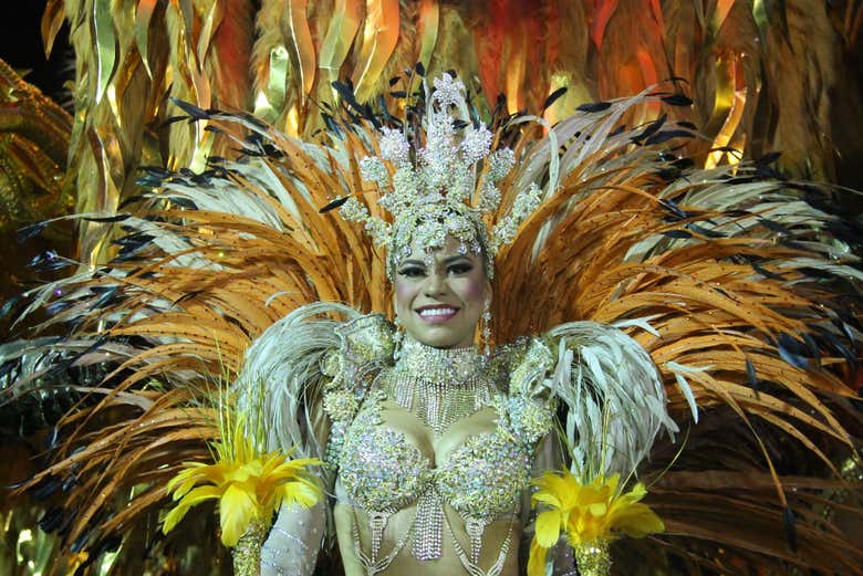 Desfile del carnaval de Río de Janeiro
