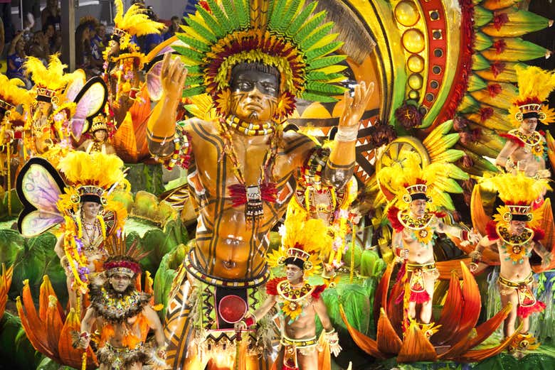 Desfile del carnaval de Río de Janeiro