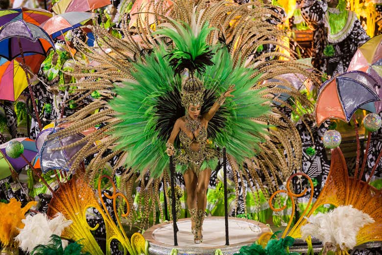 Desfile del carnaval de Río de Janeiro