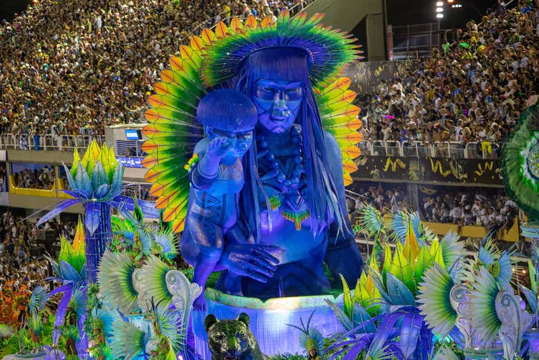 Desfile del carnaval de Río de Janeiro