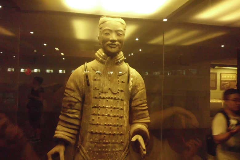 Entrada al Museo de los Guerreros de Terracota