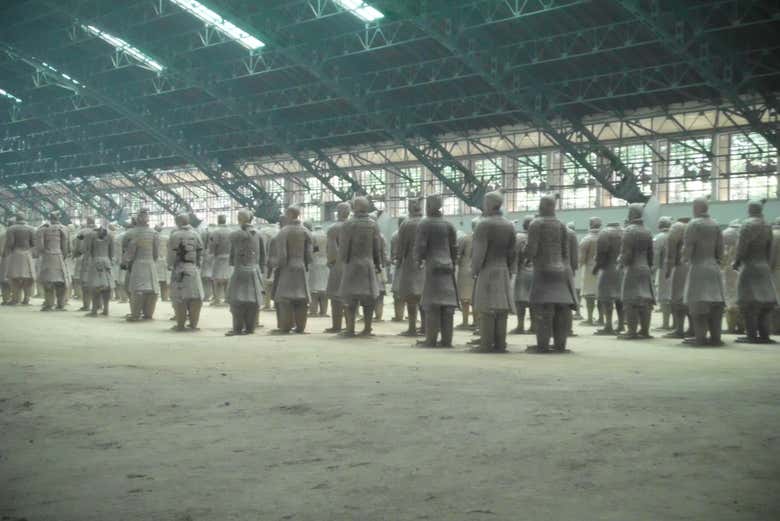 Entrada al Museo de los Guerreros de Terracota